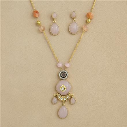 Antique Classic Pendant Set With Gold Plating