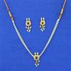 Antique Choker Necklace Set With Gold Plating