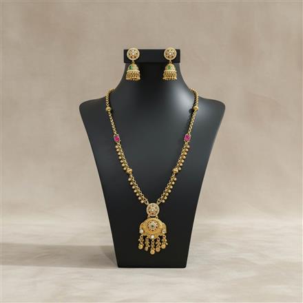 Antique Classic Pendant Set With Gold Plating