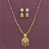 Antique Classic Pendant Set With Gold Plating