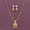 Antique Classic Pendant Set With Gold Plating