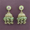 Antique Jhumki With Matte Gold Plating