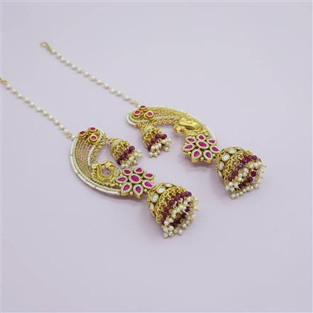 Antique Earcuff With Gold Plating