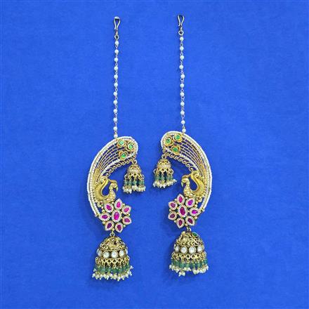 Antique Earcuff With Gold Plating