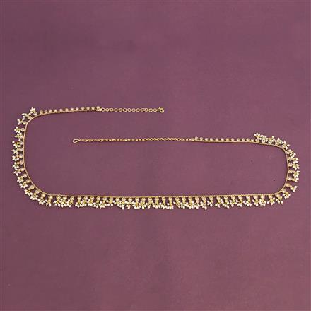 Antique Moti Belt With Gold Plating