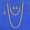 Antique Combo Necklace Set Set With Gold Plating