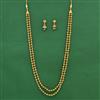 Antique Mala Necklace Set Set With Gold Plating