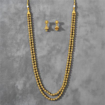 Antique Mala Necklace Set Set With Gold Plating