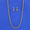 Antique Mala Necklace Set With Gold Plating