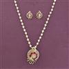 Antique Classic Pendant Set With Gold Plating