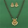 Antique Moti Mangalsutra With Gold Plating