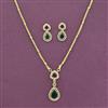 Antique Classic Pendant Set With Gold Plating
