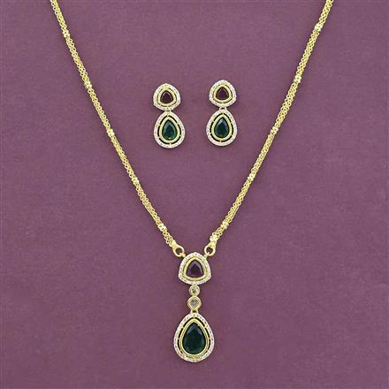 Antique Classic Pendant Set With Gold Plating