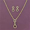 Antique Classic Pendant Set With Gold Plating