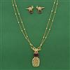 Antique Classic Pendant Set With Gold Plating