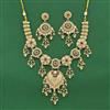 Antique Meenakari Necklace Set Set With Gold Plating
