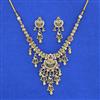 Antique Classic Necklace Set With Gold Plating
