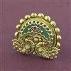 Antique Adjustable Ring With Gold Plating