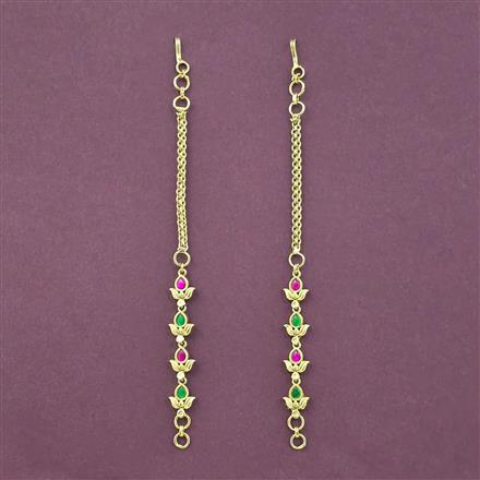 Antique Classic Ear Chain With Gold Plating