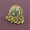 Antique Adjustable Ring With Gold Plating