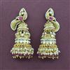 Antique Peacock Earring With Gold Plating
