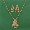 Antique Classic Pendant Set With Gold Plating