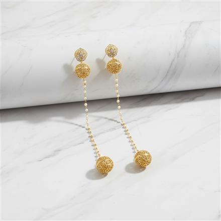 Antique Kashmiri Earring With Gold Plating