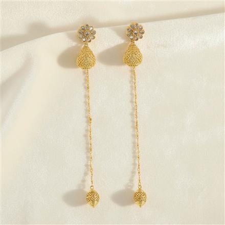 Antique Kashmiri Earring With Gold Plating