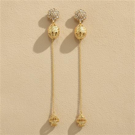 Antique Kashmiri Jhumki With Gold Plating