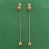 Antique Kashmiri Jhumki With Gold Plating
