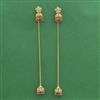 Antique Kashmiri Jhumki With Gold Plating
