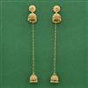 Antique Kashmiri Jhumki With Gold Plating