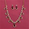 Antique Classic Necklace Set With Gold Plating