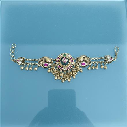 Antique Classic Bracelet With Matte Gold Plating