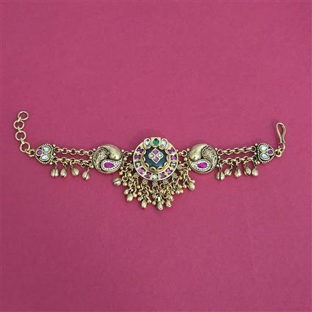 Antique Classic Bracelet With Matte Gold Plating