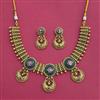 Antique Classic Necklace Set With Gold Plating