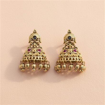 Antique Classic Earring With Gold Plating