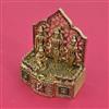 Antique Temple Sindoor Box with Gold Plating