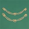 Antique Moti Payal With Gold Plating