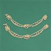 Antique Moti Payal With Gold Plating