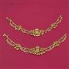 Antique Moti Payal With Gold Plating