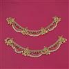 Antique Moti Payal With Gold Plating