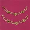 Antique Moti Payal With Gold Plating