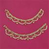 Antique Moti Payal With Gold Plating