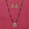 Antique Moti Mangalsutra With Gold Plating