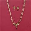 Antique Moti Pendant Set With Gold Plating