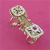 Antique Adjustable Ring With Gold Plating
