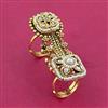 Antique Adjustable Ring With Gold Plating