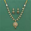 Antique Classic Necklace Set With Gold Plating