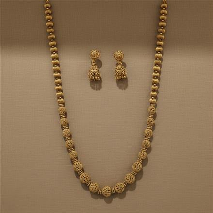 Antique Mala Necklace With Gold Plating